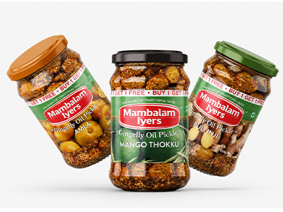 Mambalam iyers Packaging Design